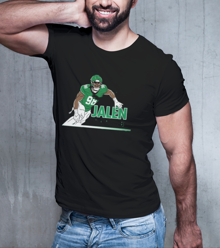 Jalen Carter 98 Big Dawg Pose Football Player T-Shirt
