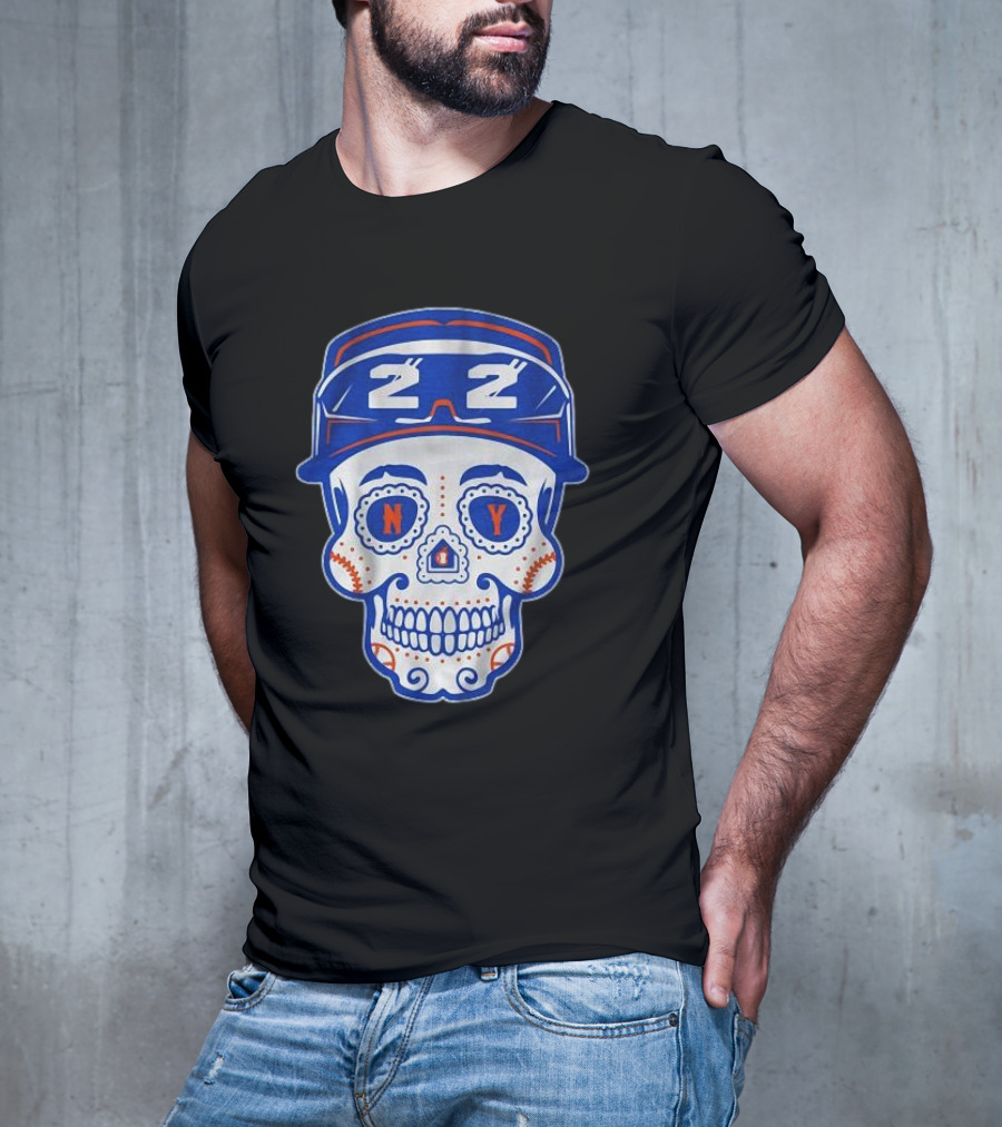 Juan Soto Sugar Skull NY 22 Baseball Cap T-Shirt