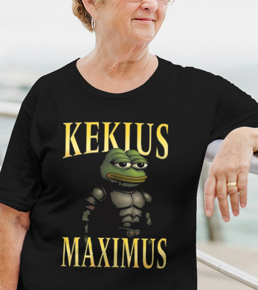 Kekius Maximus Gladiator Frog Armor T-Shirt