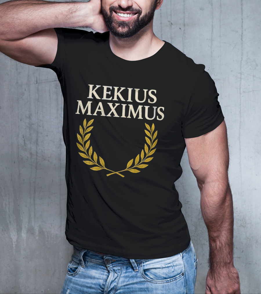 Kekius Maximus Laurel Wreath Emblem T-Shirt
