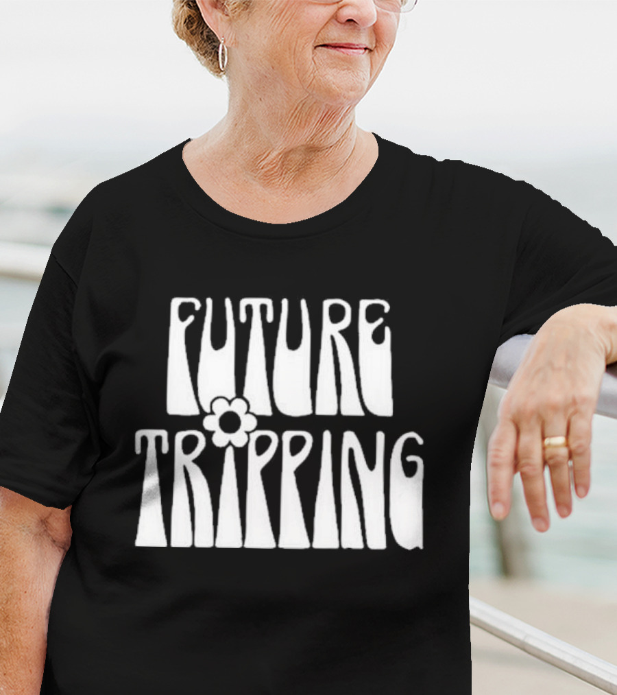 Kelsea Ballerini Future Tripping Retro Flower Text T-Shirt