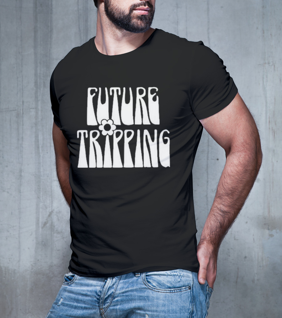 Kelsea Ballerini Future Tripping Retro Flower Text T-Shirt