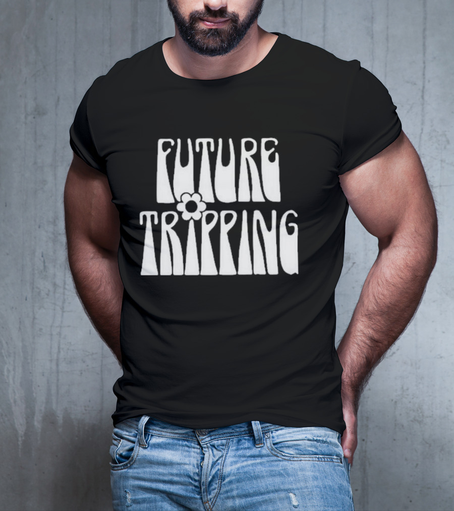 Kelsea Ballerini Future Tripping Retro Flower Text T-Shirt