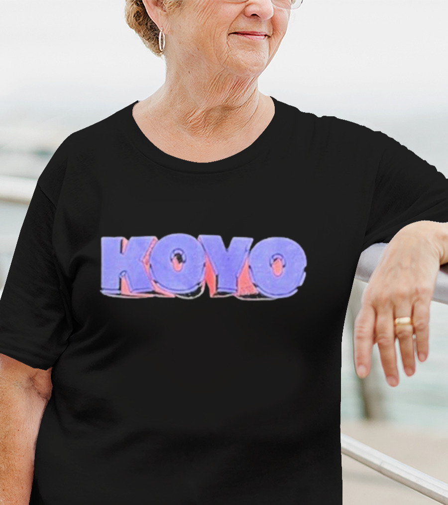 Koyo Would You Miss It Bold Retro 3D Style T-Shirt