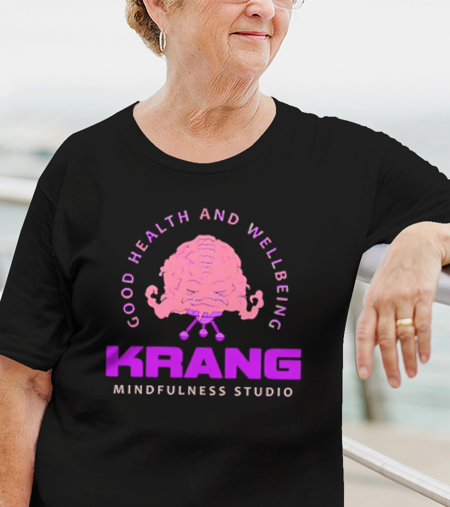 Krang Teenage Mutant Ninja Turtles Good Health And Wellbeing T-Shirt