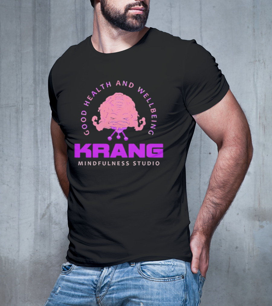 Krang Teenage Mutant Ninja Turtles Good Health And Wellbeing T-Shirt