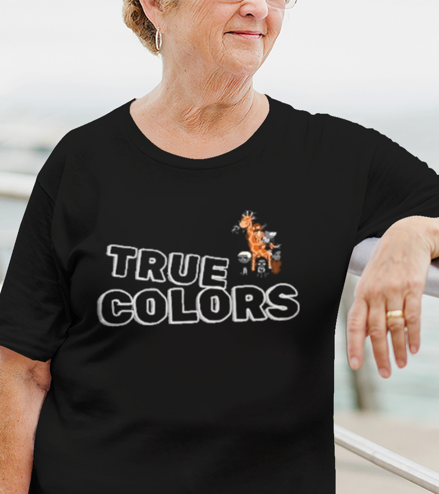 La Même Gang True Colors Lion Illustration T-Shirt