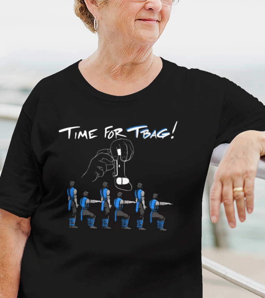 Lin Kuei Armory Time For T-Bag Mortal Kombat Sub-Zero Parody T-Shirt