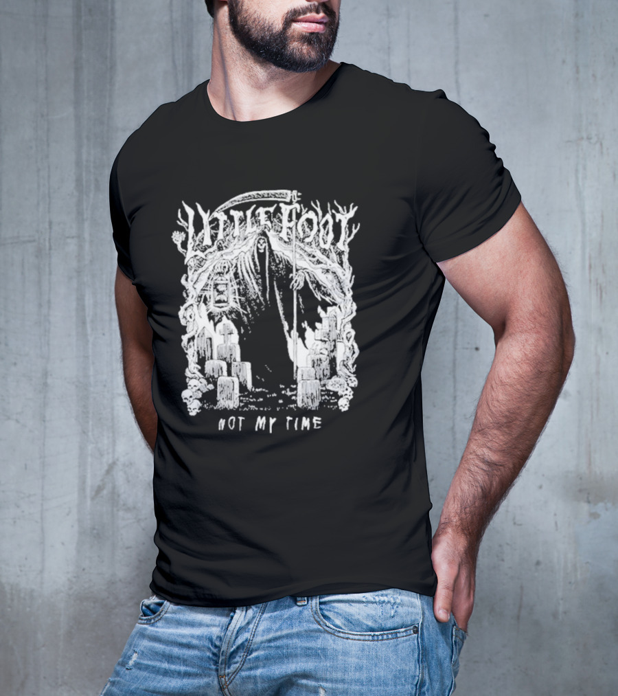 Little Foot Not My Time Diablo Macabre Forest Candle Scene T-Shirt