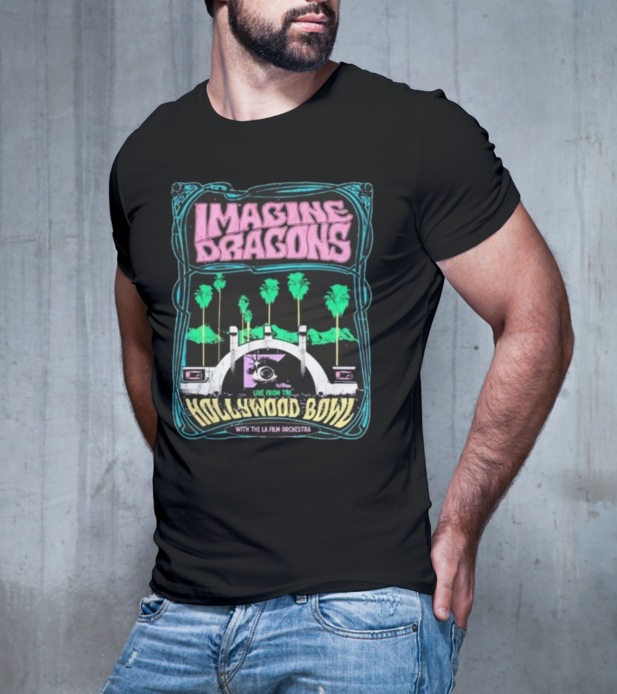 Imagine Dragons Live From The Hollywood Bowl With The LA Film Orchestra Palm Trees T-Shirt