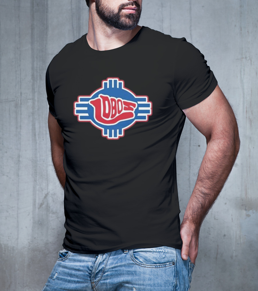 Lobo Lobos Zia Symbol Design T-Shirt
