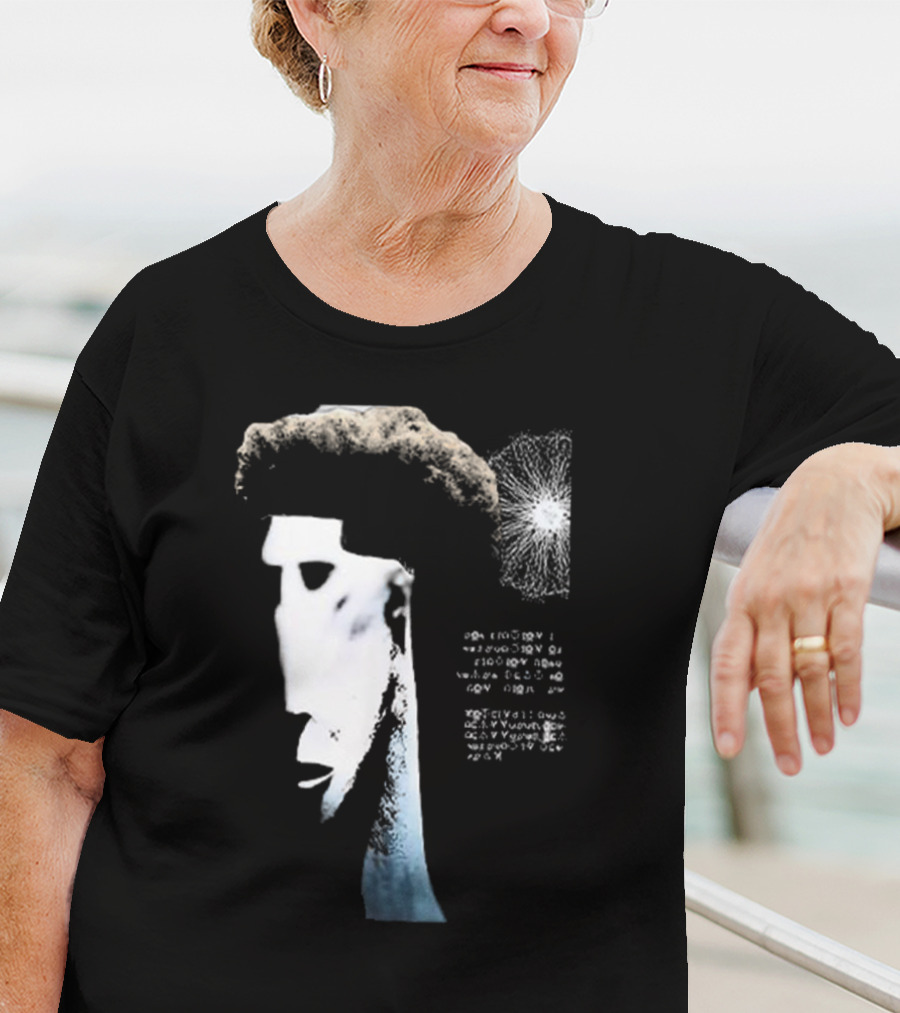 Locked In Ninja Haircut Low Taper Fade X Locked In Alien Remix Text Elements T-Shirt