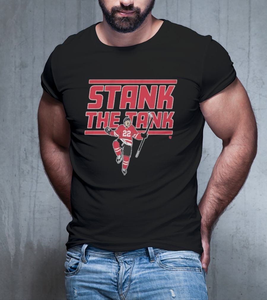 Stank The Tank Logan Stankoven Hockey 22 T-Shirt