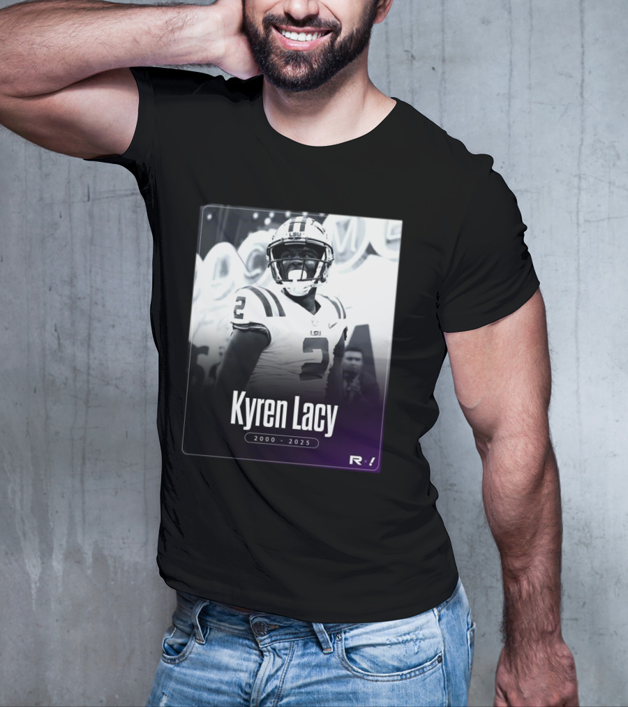 LSU Kyren Lacy 2000-2025 T-Shirt