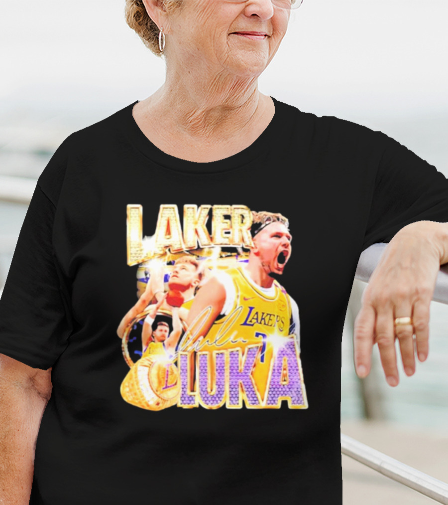 Laker Luka Doncic Lakers Basketball Vintage Style T-Shirt