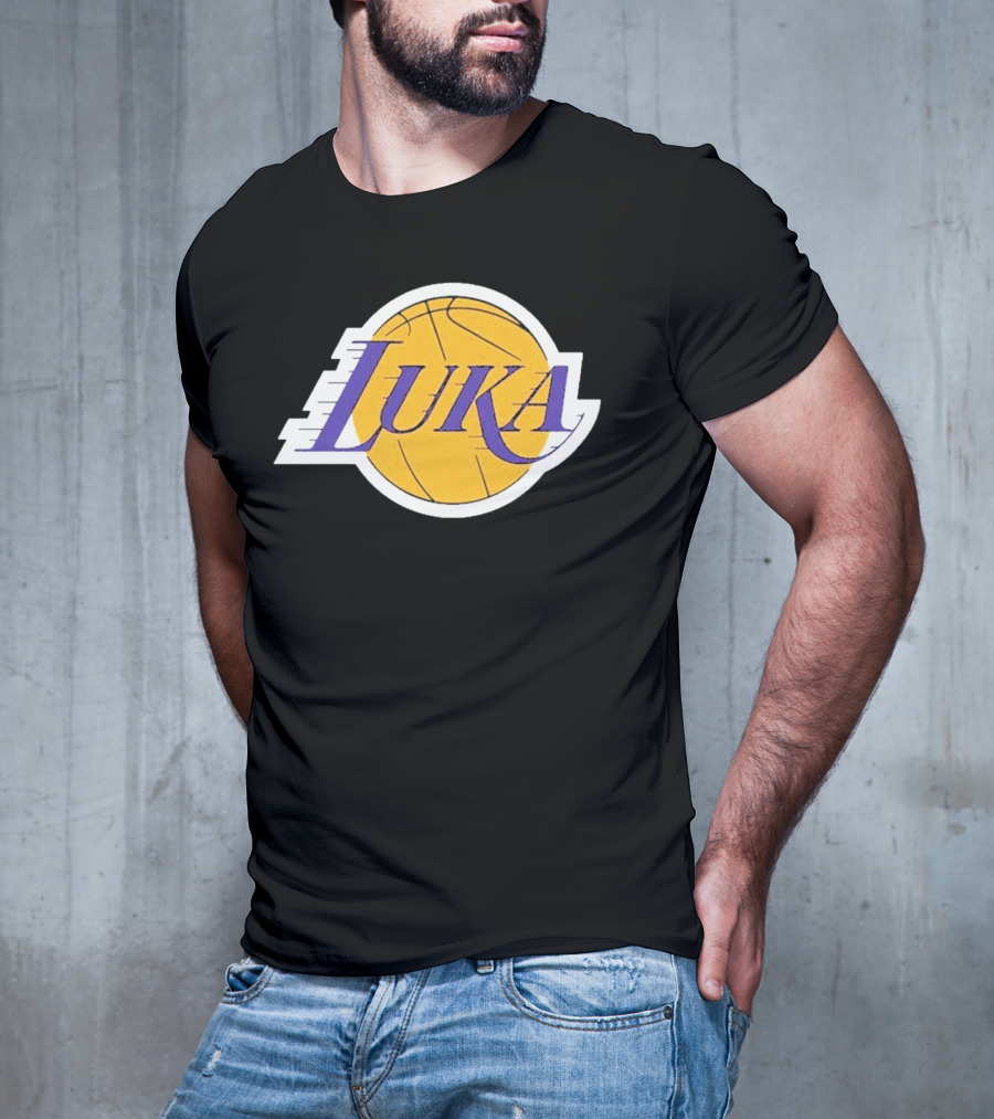 Luka Los Angeles Showtime Basketball-Inspired T-Shirt