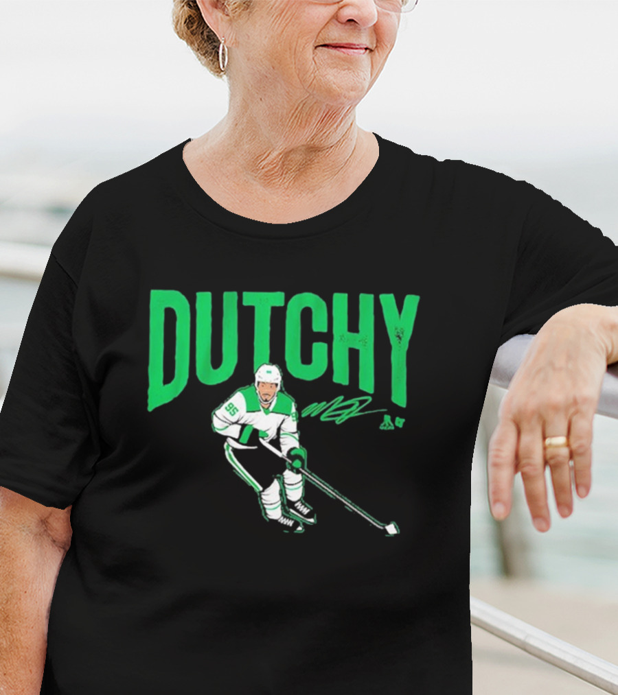 DUTCHY 95 Matt Duchene Dallas Hockey Player Graphic T-Shirt