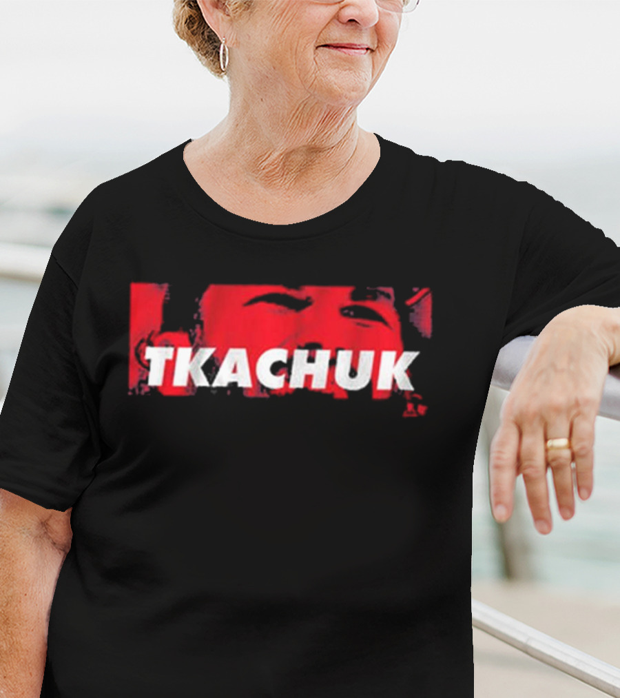 Tkachuk Eyes Red Graphic T-Shirt
