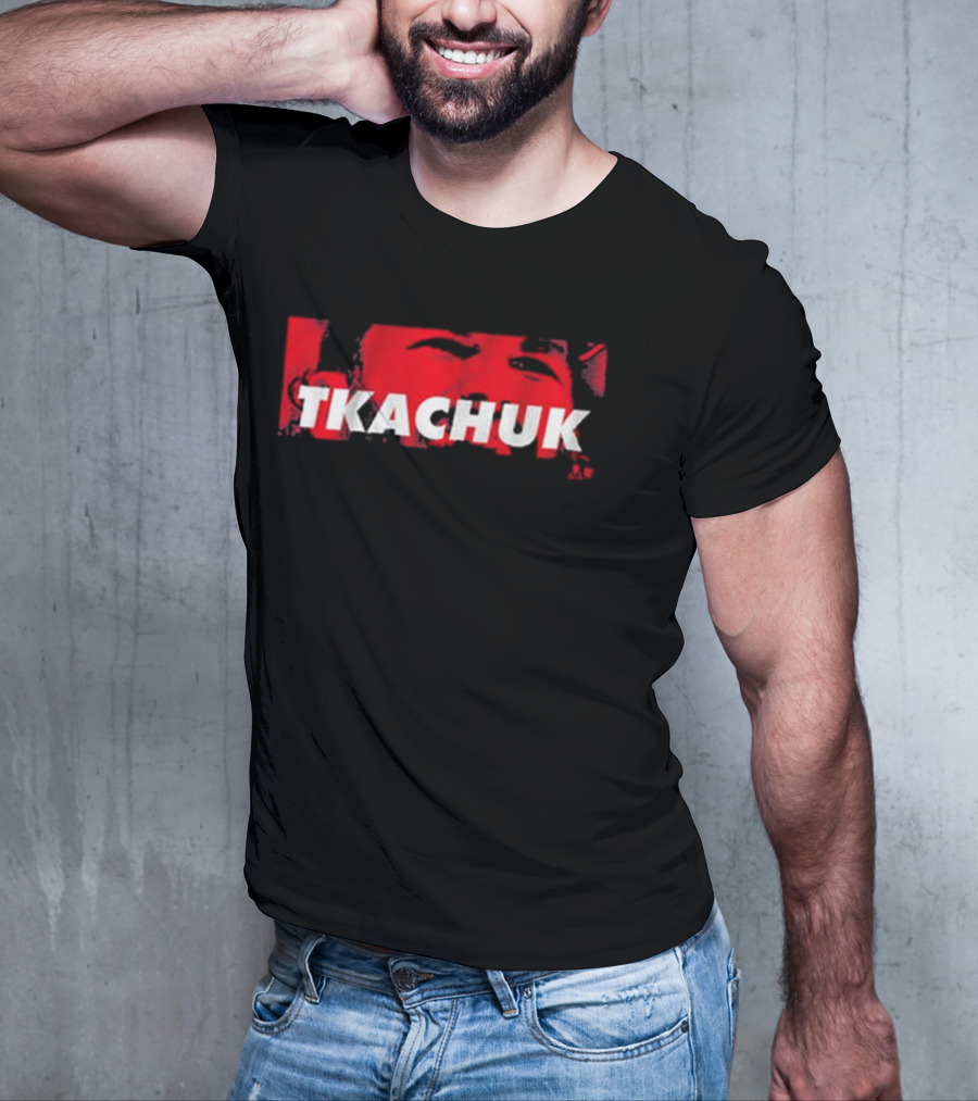 Tkachuk Eyes Red Graphic T-Shirt