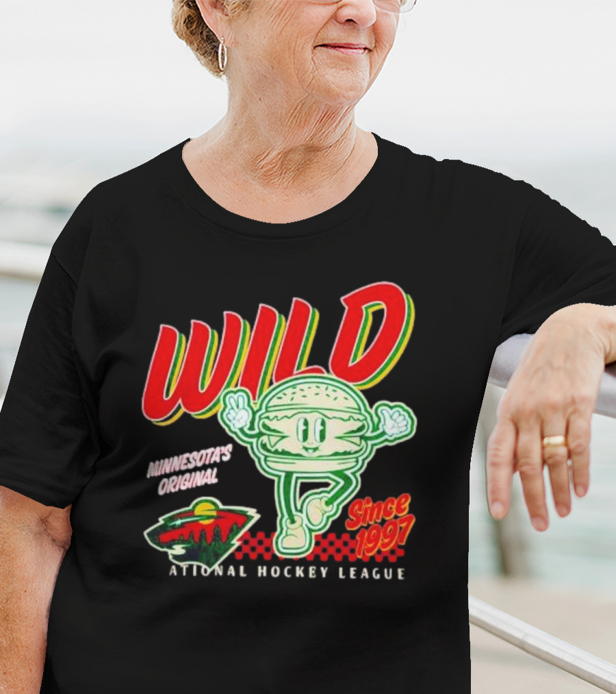 Minnesota Wild Original Mascot Since 1997 National Hockey League T-Shirt
