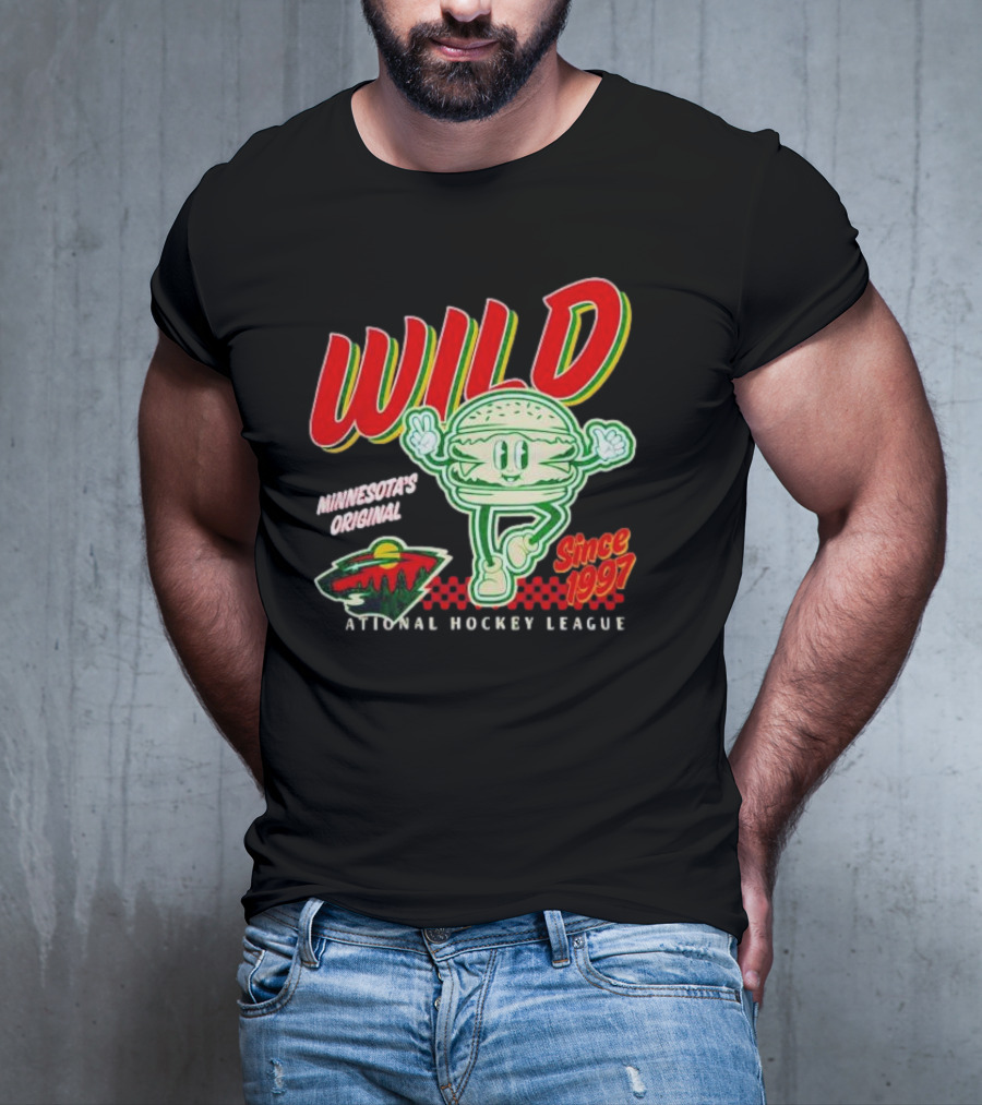 Minnesota Wild Original Mascot Since 1997 National Hockey League T-Shirt