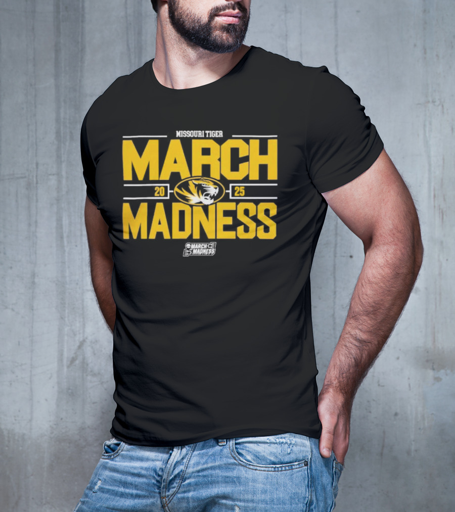 Missouri Tigers March Madness 2025 T-Shirt