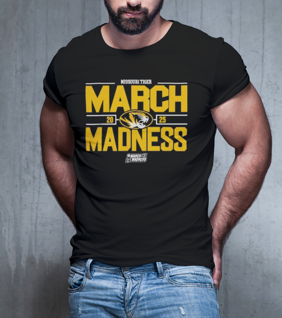 Missouri Tigers March Madness 2025 T-Shirt
