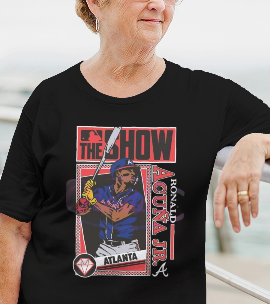 MLB The Show Atlanta Braves Ronald Acuna Jr 2025 T-Shirt