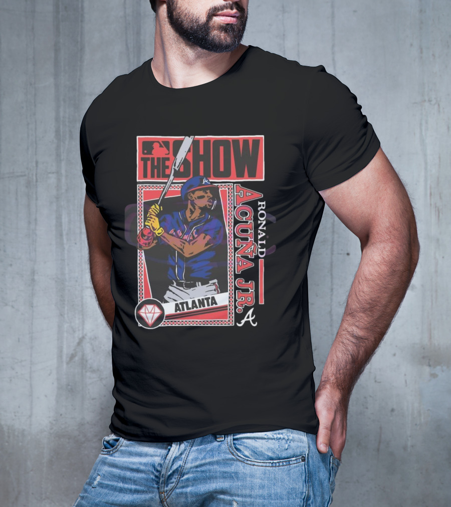 MLB The Show Atlanta Braves Ronald Acuna Jr 2025 T-Shirt