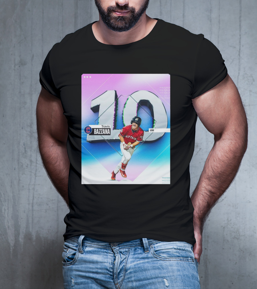 MLB Travis Bazzana Cleveland Guardians Top 10 Prospects T-Shirt