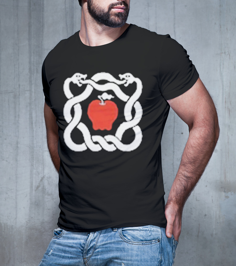 Msg Snake Dom Dolla Red Apple White Snakes T-Shirt