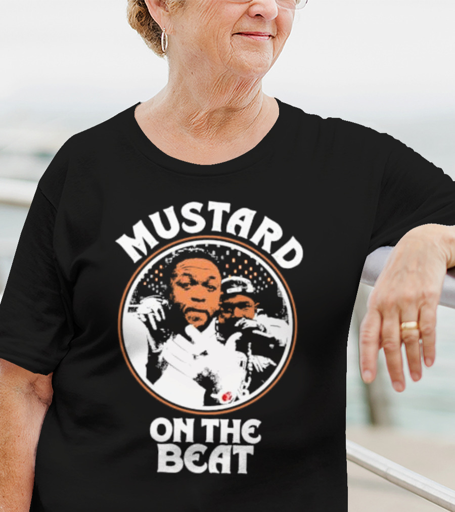 Mustard On The Beat DJ Mustard Circle Design T-Shirt