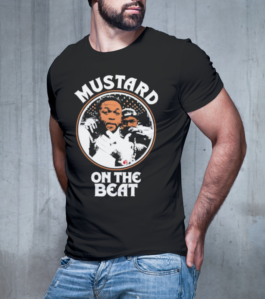Mustard On The Beat DJ Mustard Circle Design T-Shirt