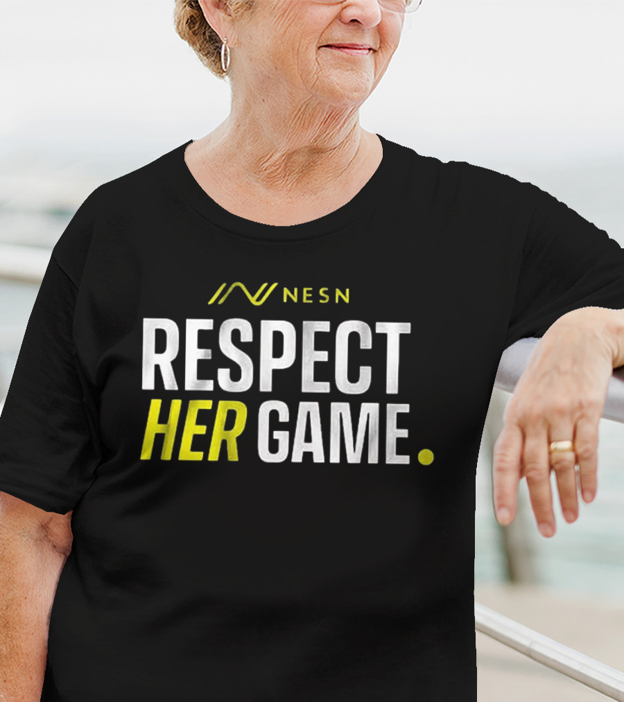 NESN Respect Her Game Collection Empowerment Sports Apparel T-Shirt