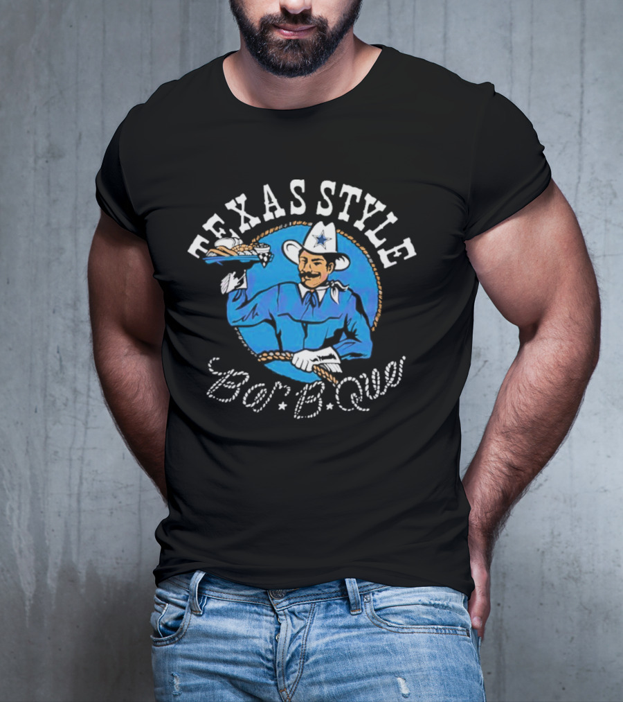 Texas Style Bar-B-Que Cowboys T-Shirt