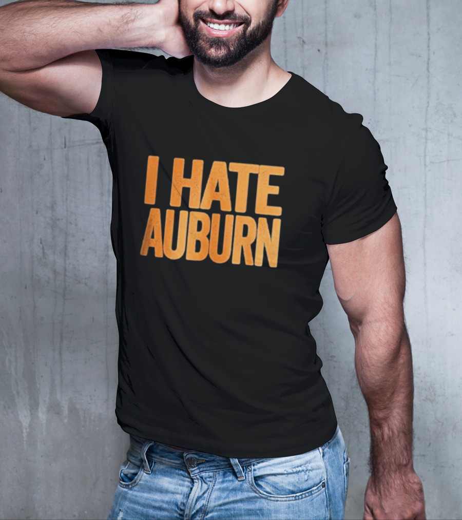 Tennessee Volunteers I Hate Auburn Rivalry T-Shirt