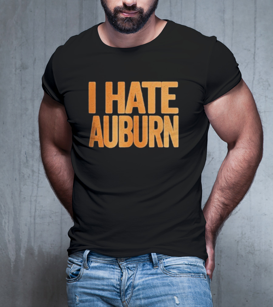 Tennessee Volunteers I Hate Auburn Rivalry T-Shirt