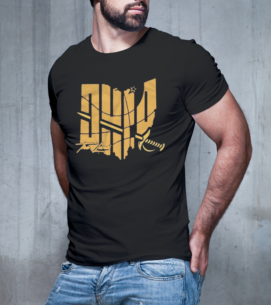 Ohio Cleveland The Land 2025 Basketball Star T-Shirt
