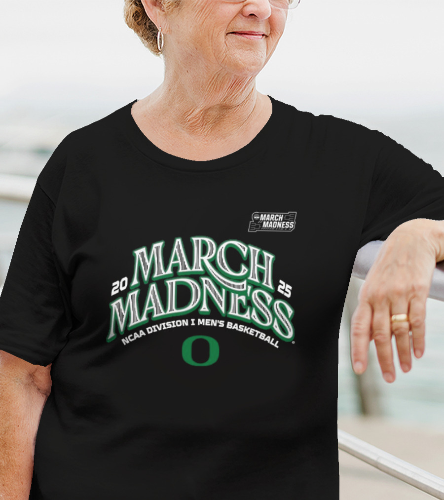 2025 March Madness NCAA Division I Men’s Basketball Oregon T-Shirt