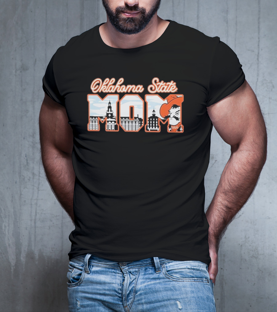 Oklahoma State Mom Campus Cowboys OSU Iconic Imagery T-Shirt