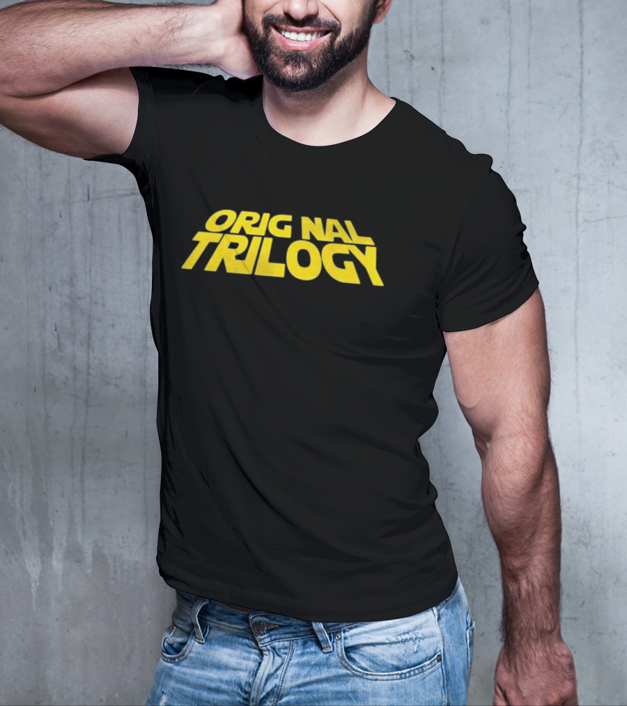 Original Trilogy Snob Movie Blockbuster Style T-Shirt