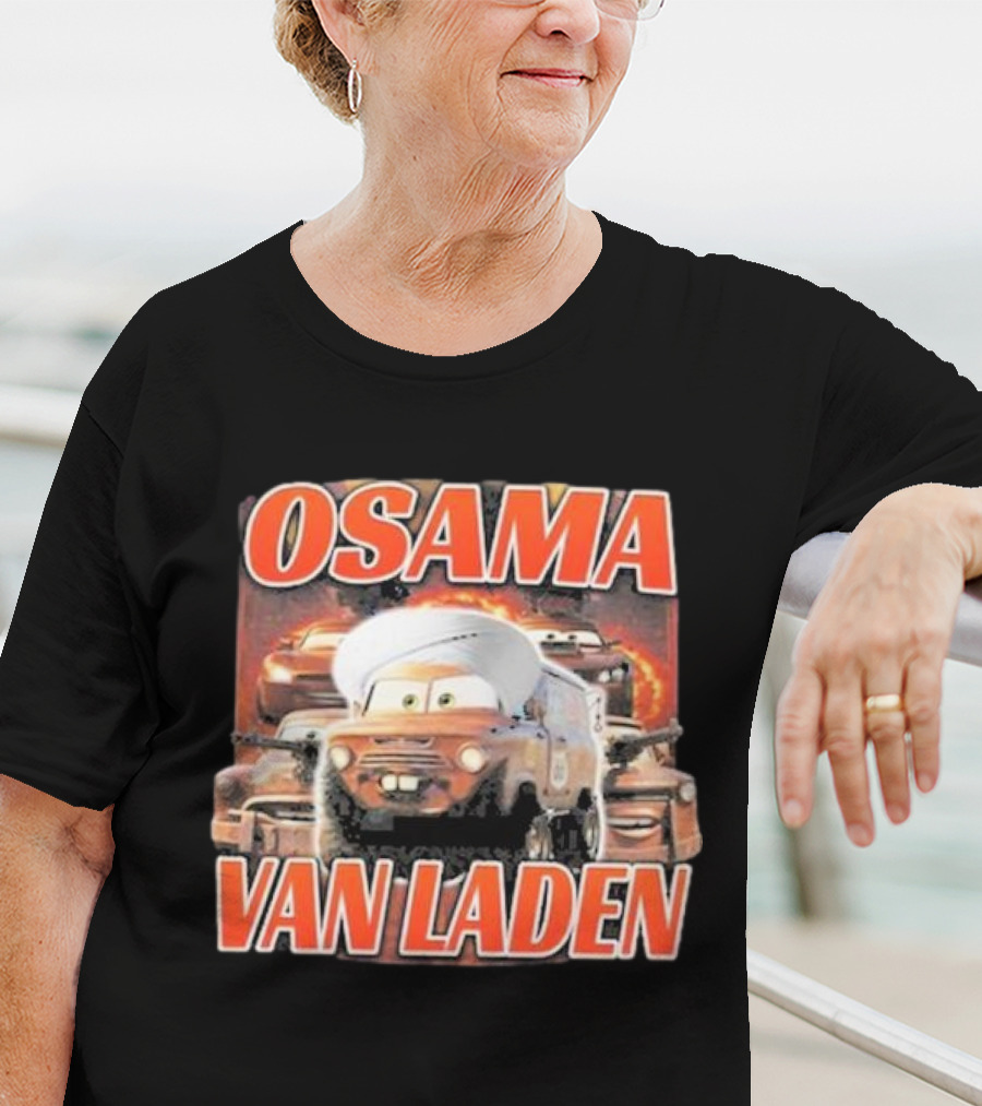 Osama Van Laden Cars Parody T-Shirt