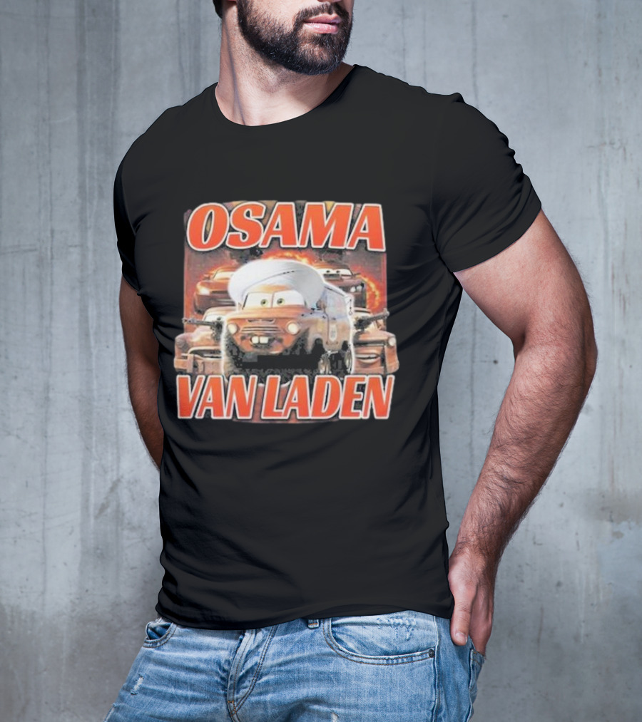 Osama Van Laden Cars Parody T-Shirt
