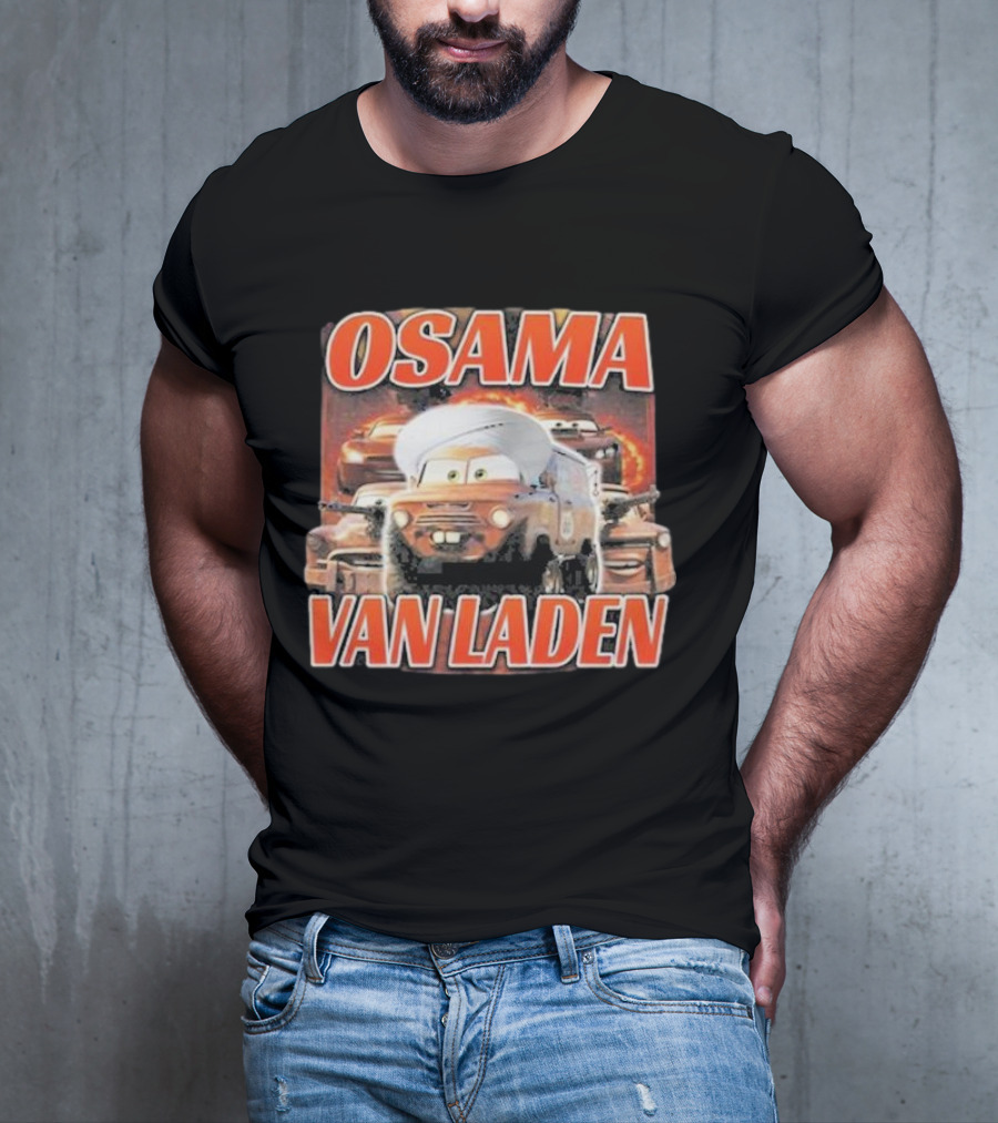Osama Van Laden Cars Parody T-Shirt