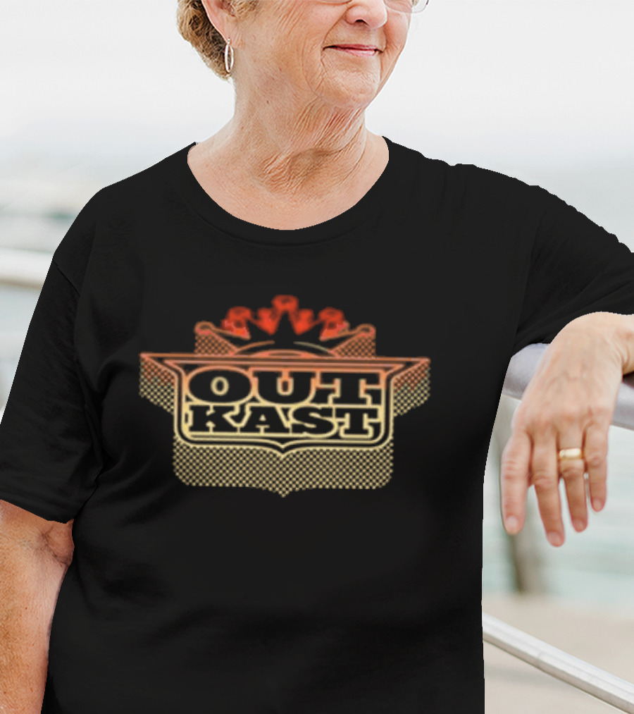Outkast Gold Crown Emblem T-Shirt