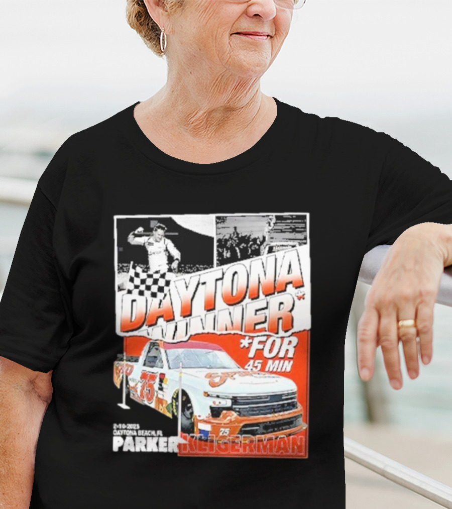 Parker Kligerman Daytona Winner 45 Min Celebration NASCAR Race Car 75 T-Shirt