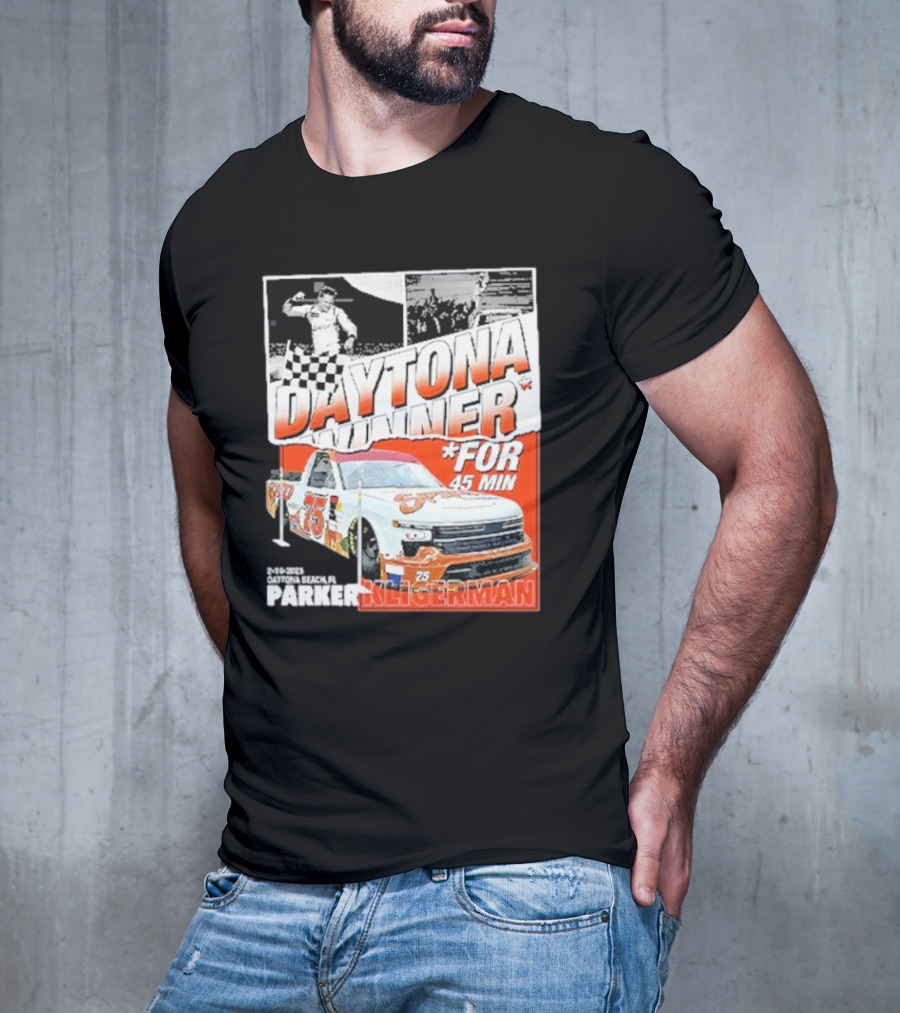 Parker Kligerman Daytona Winner 45 Min Celebration NASCAR Race Car 75 T-Shirt