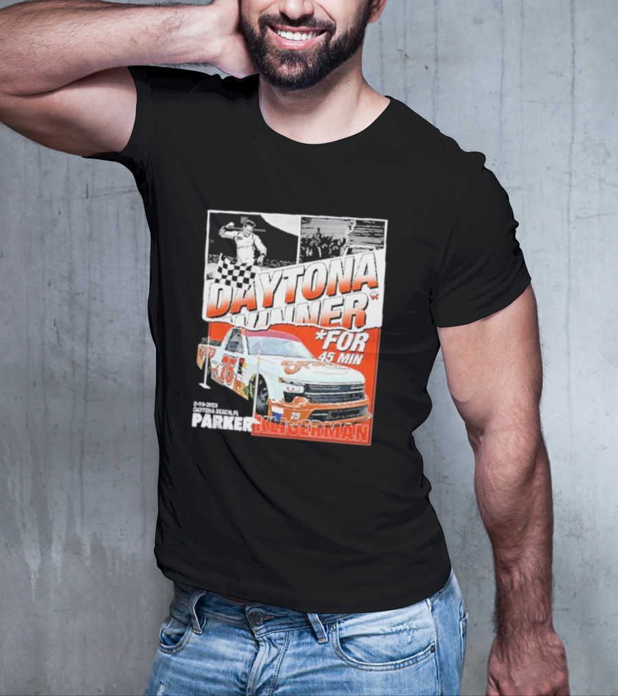 Parker Kligerman Daytona Winner 45 Min Celebration NASCAR Race Car 75 T-Shirt