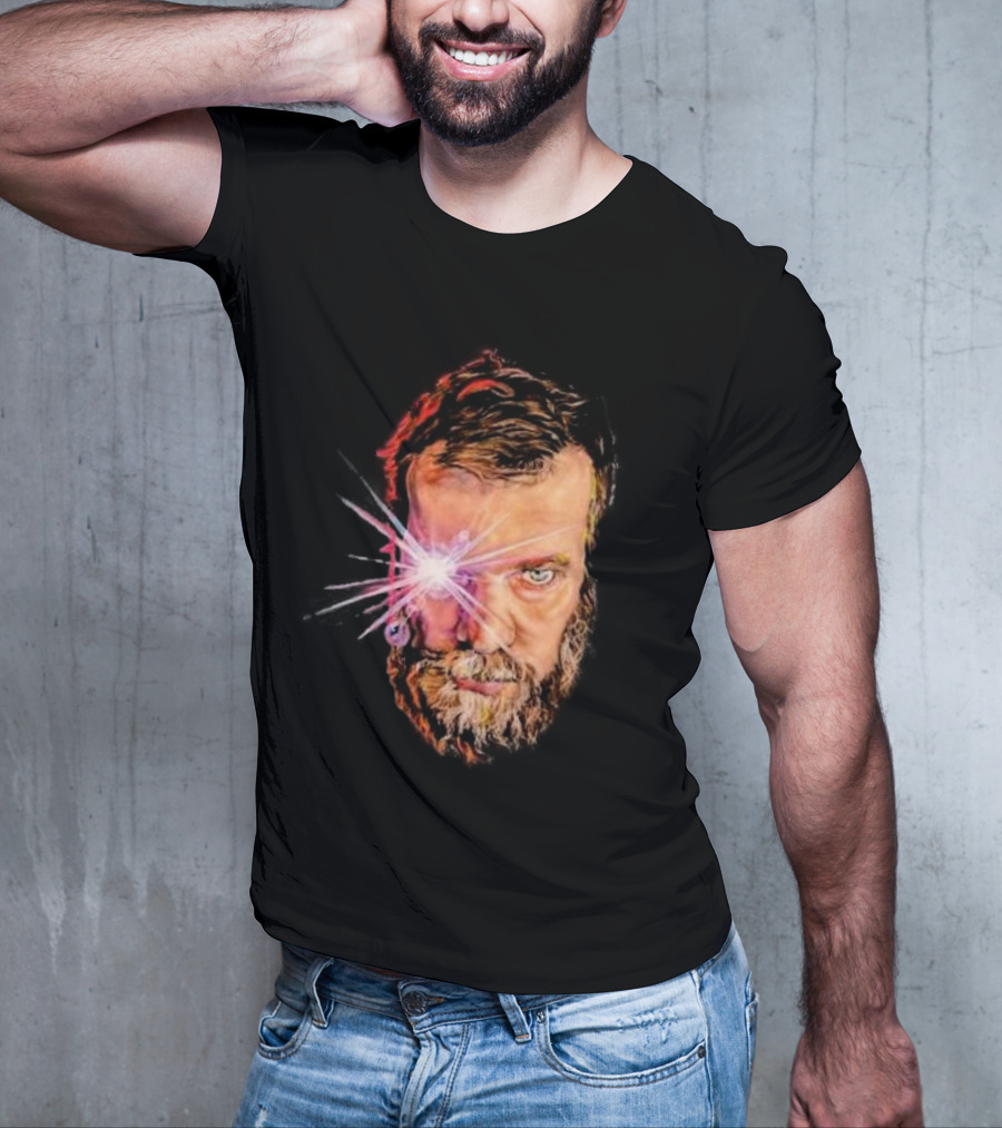 Partisan Records John Grant Boy From Michigan Intense Artistic Portrait T-Shirt