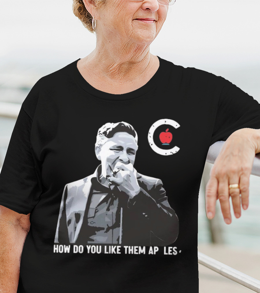 Pierre Poilievre Eating Apples How Do You Like Them Apples T-Shirt